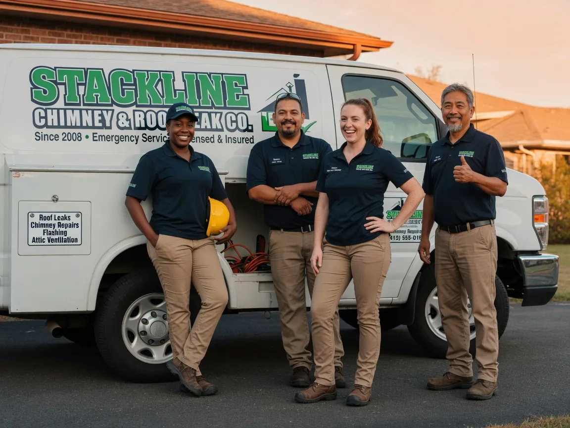 Chimney flashing repair company in Herlong, CA